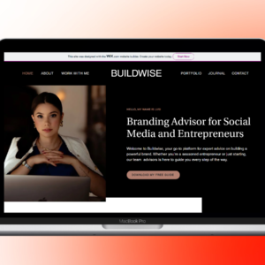 BuildWise: Professional Website Template for Entrepreneurs