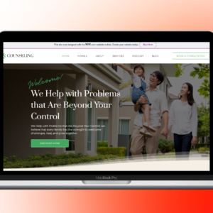 Family Counseling Website Template