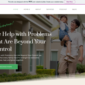 Family Counseling Website Template