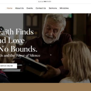 Christian Community: Church Website Template