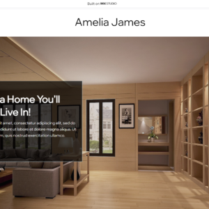 Amelia James – Interior Designer