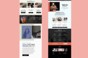 Social Media Influencing Wix Website Template, Coach, Nutrition, Personal Coach - Image 2