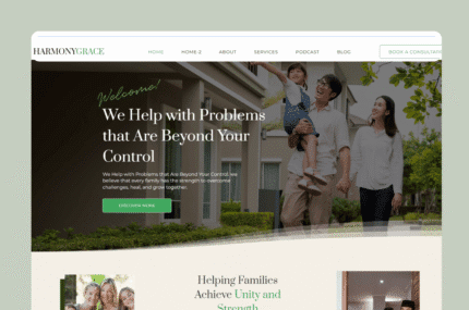 Family Therapist Website Template- Youth Therapy, Child Psychologist, Kids Counsellor,  Parent Coach & Preschool Tutor, Therapist  Wix Website Template