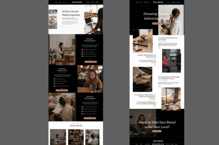 BuildWise: Professional Website Template for Entrepreneurs - Image 2