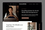 BuildWise: Professional Website Template for Entrepreneurs