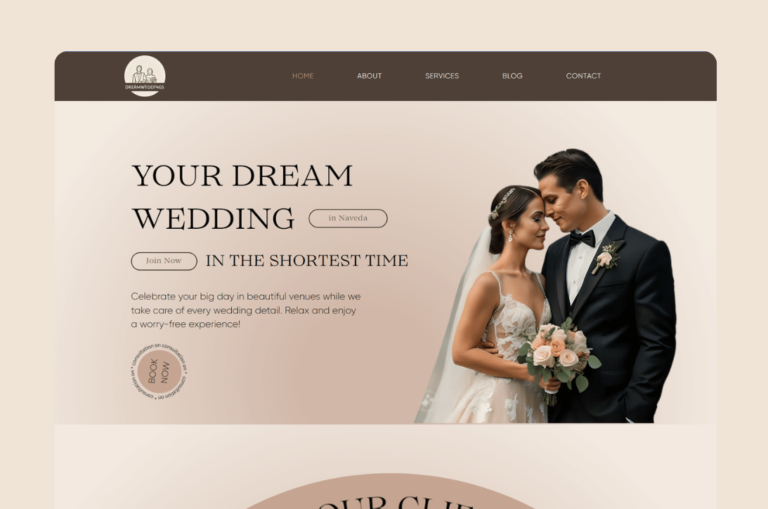 Dream Weddings Template