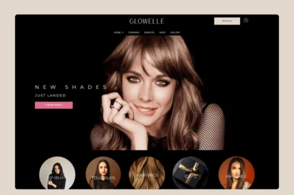 WIX Cosmetics Website Template- Beauty, Skincare & Makeup, Cosmetic