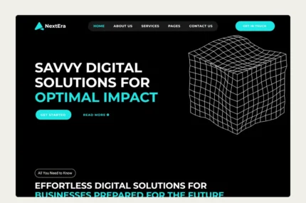 Wix Digital Agency Templates, Marketing, Finance, SEO, Social Media,  IT Consultancy, SAAS