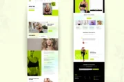 Fitness & Personal Trainer Website Template - Image 2